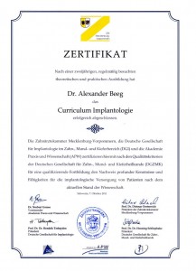 Zertifikat-Curriculum-Implantologie
